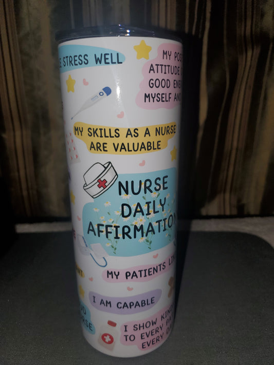 Nurse 20 oz tumbler
