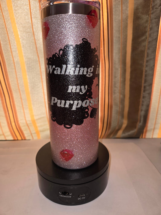 Walking in my purpose(glitter)